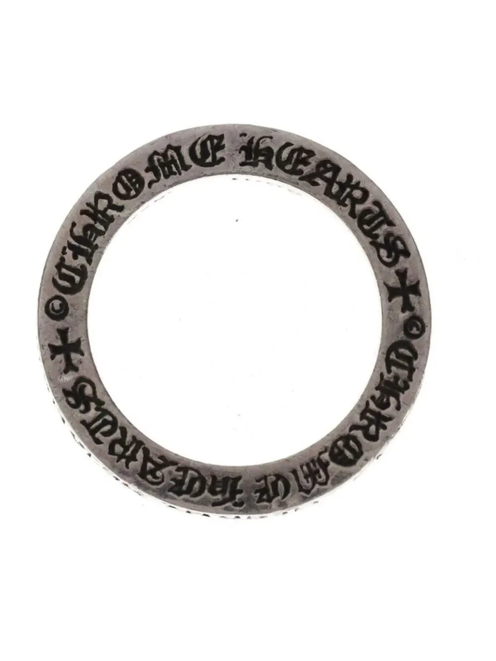 Chrome Hearts Spacer Fck You Ring Silver